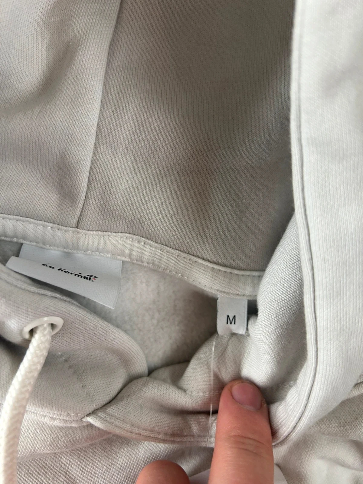 Pull a capucha blanco con estampado Celio – photo 10